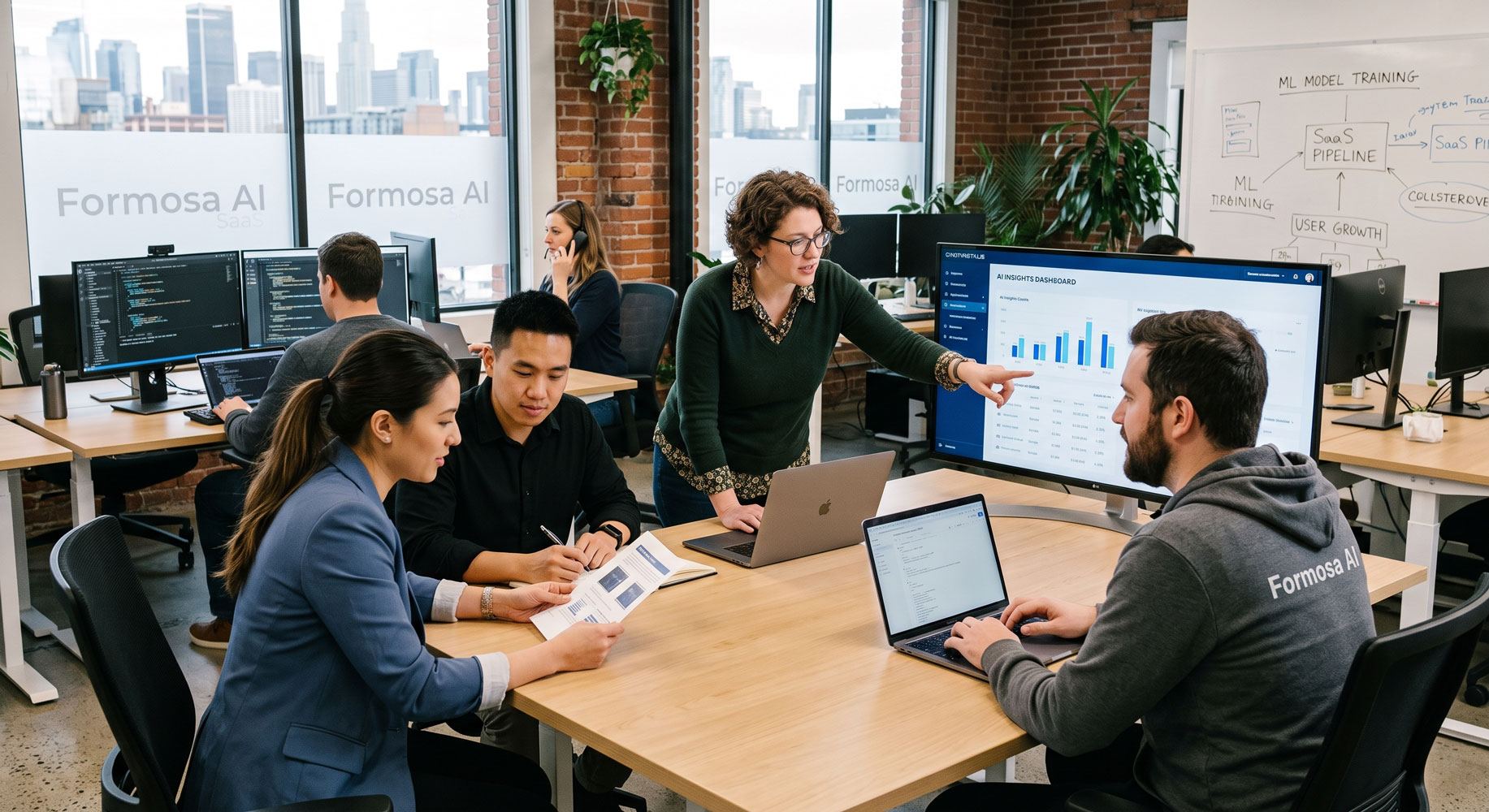 Your team at work